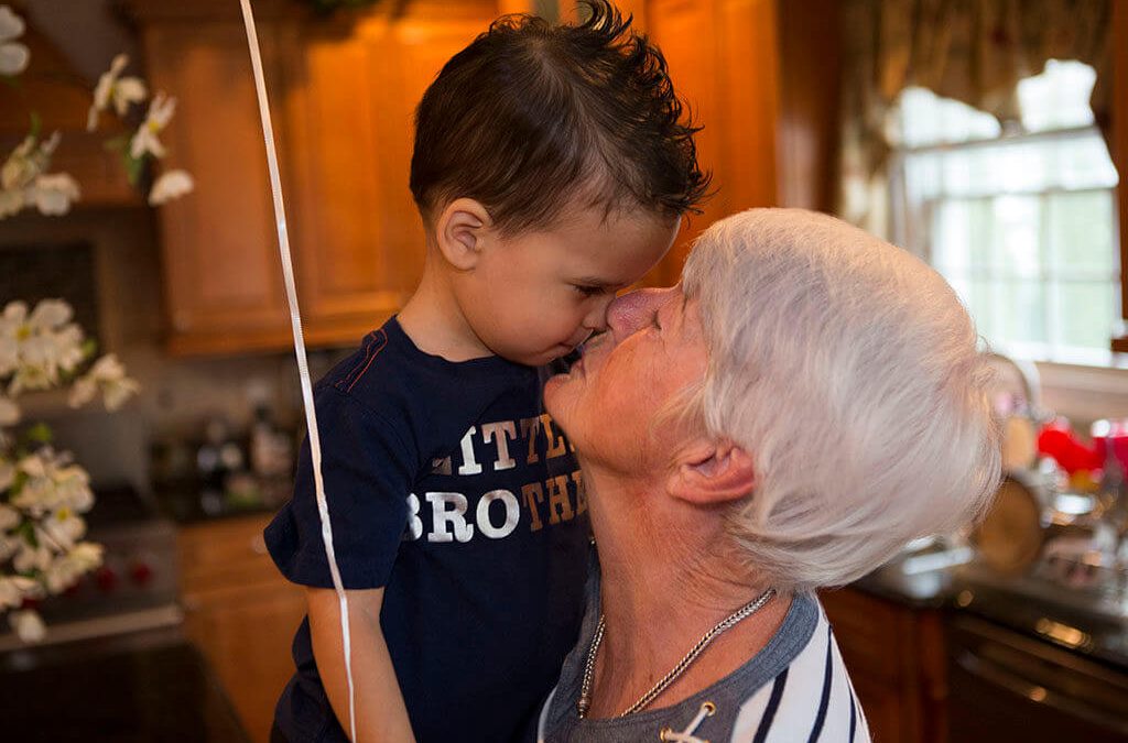 Babcia & Tyler having their moment…