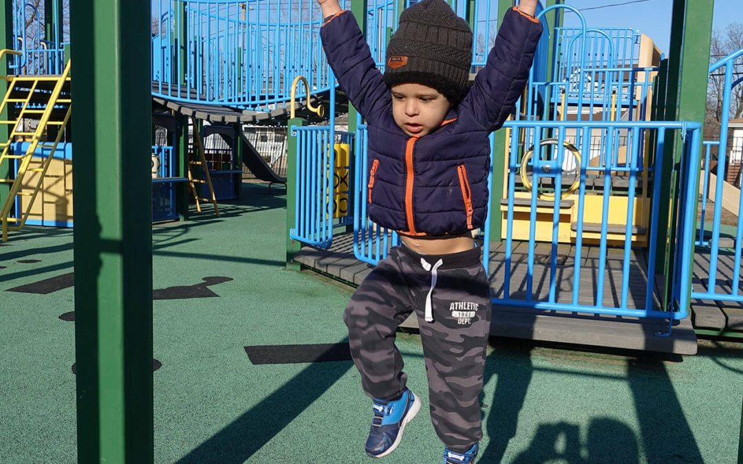 Cold Spring Day at the Park