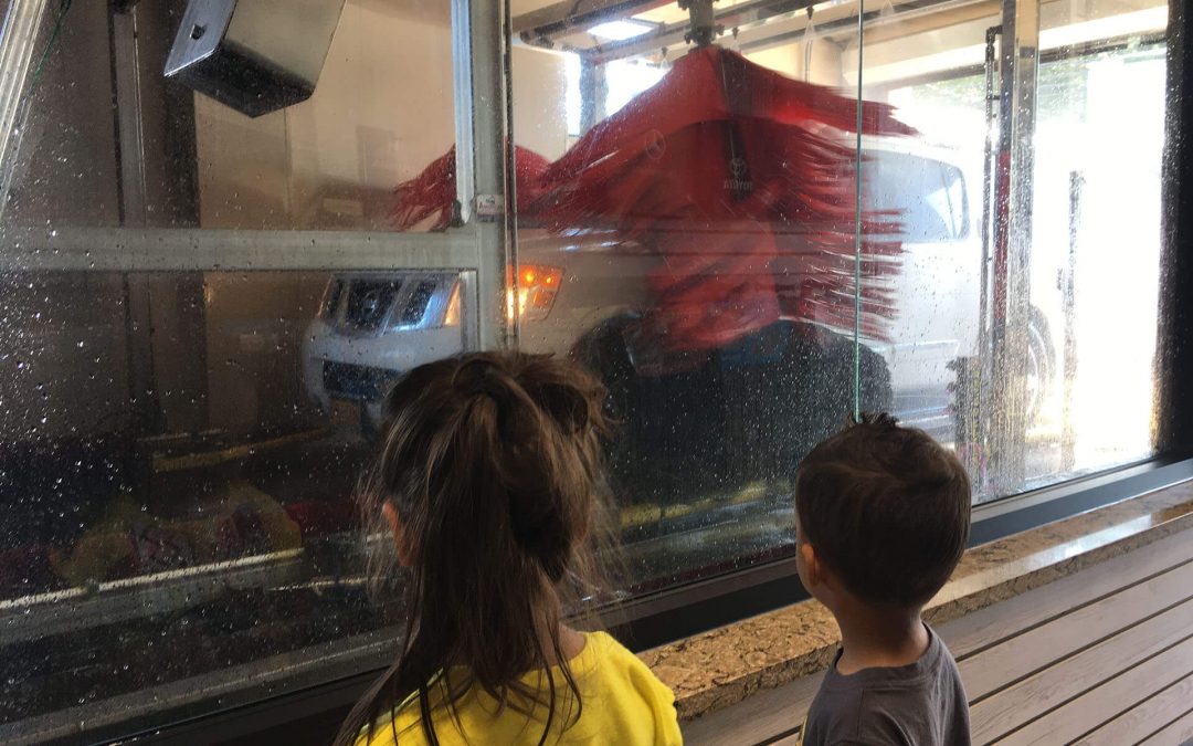 First time at the Car Wash
