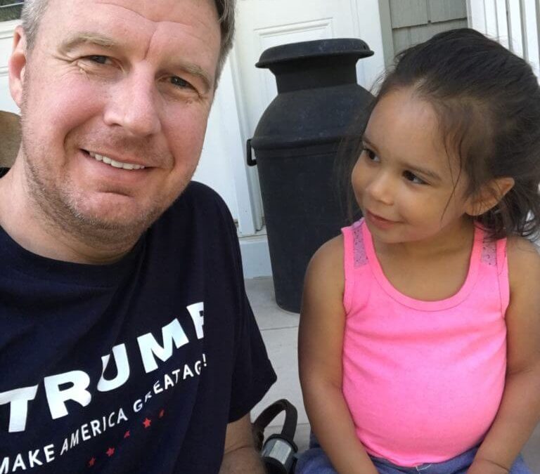 Just hangin’ on the front stoop….
