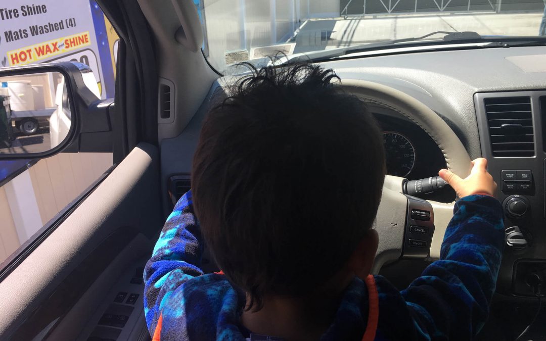 Ty Driving Daddy’s