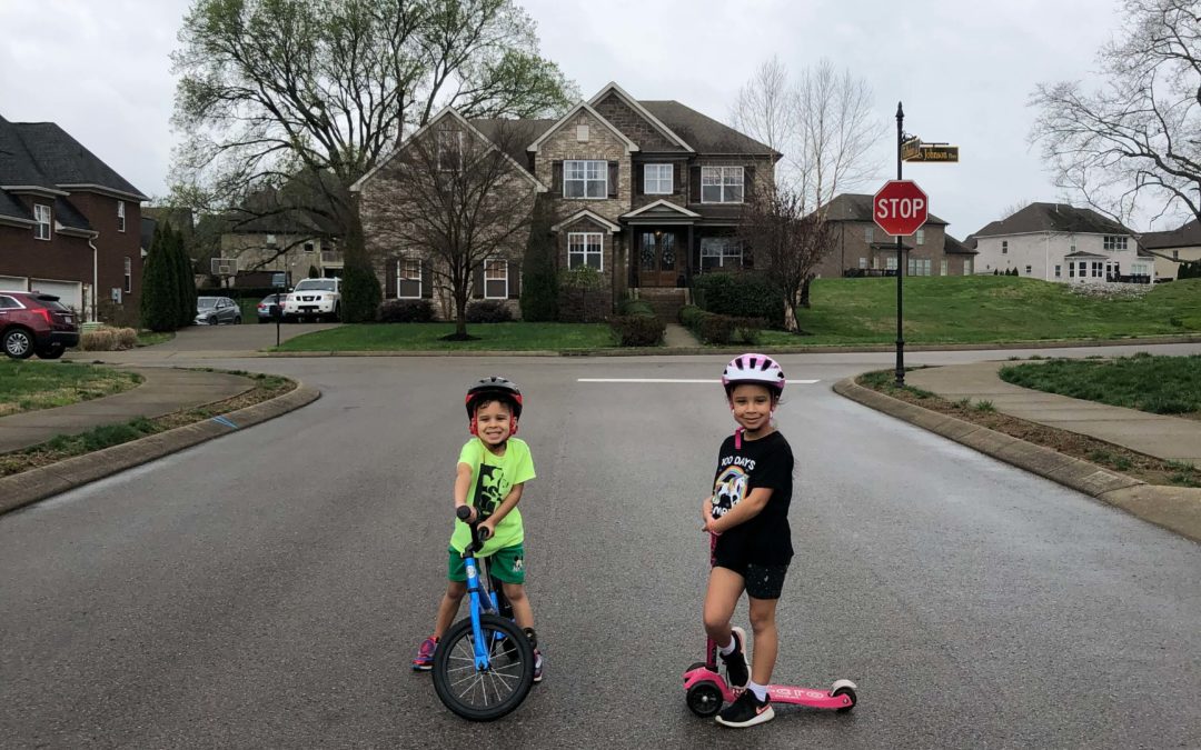 After the Rain Scooter Time