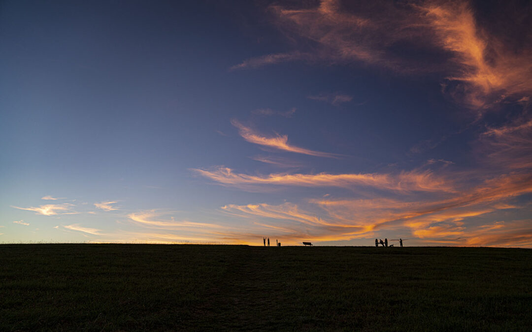 Battle of Spring Hill at Sunset