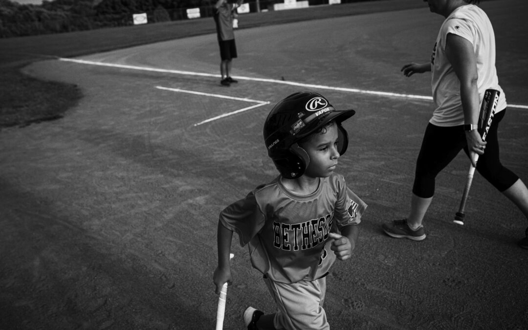 Tylers 1st Baseball game