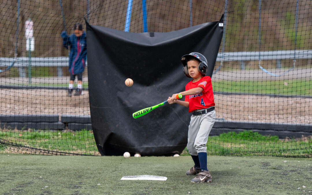 Baseball Practice with Ty