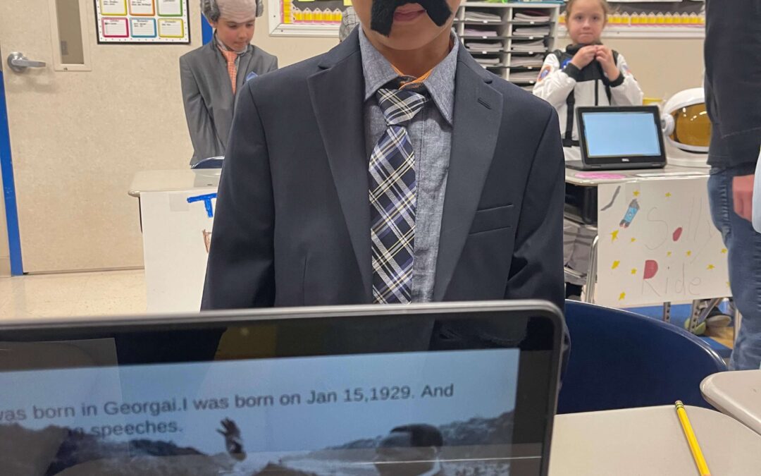 Tyler as Martin Luther King, JR