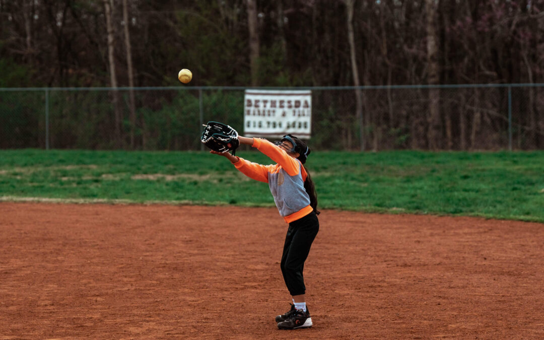 Annelise Softball Practice